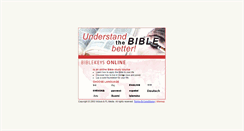 Desktop Screenshot of biblekeys.org